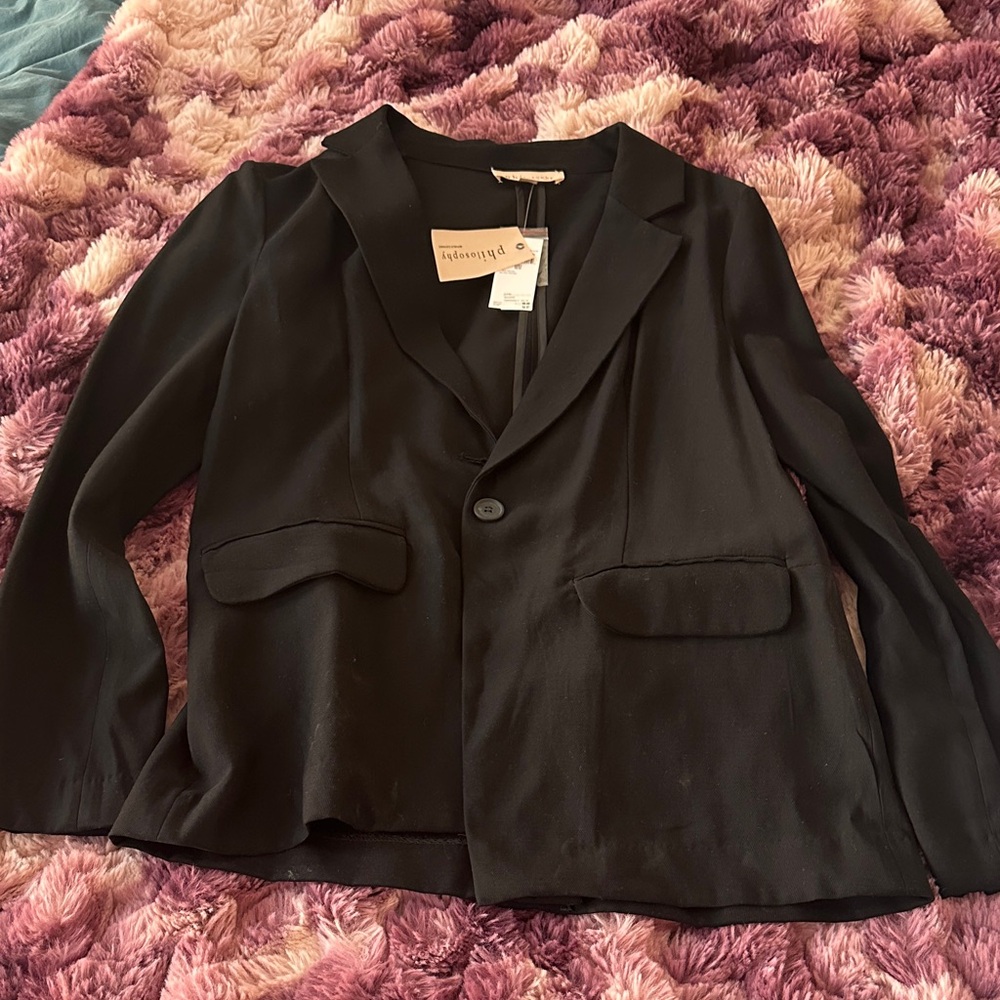 Philosophy Black Blazer